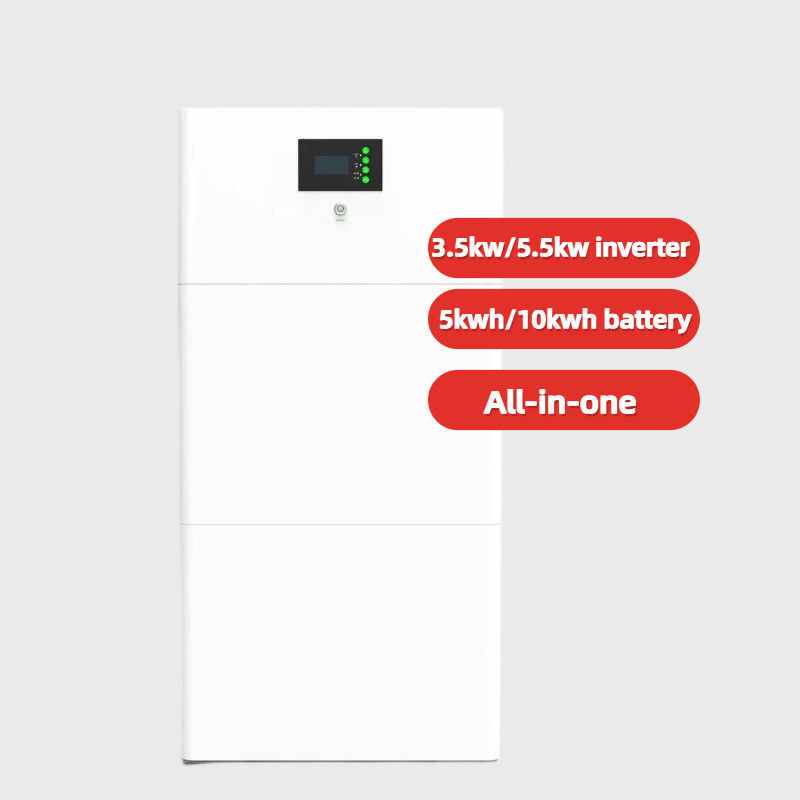 IP64 Off Grid Sistema de armazenamento de bateria de lítio Onda sinusal pura para inversor