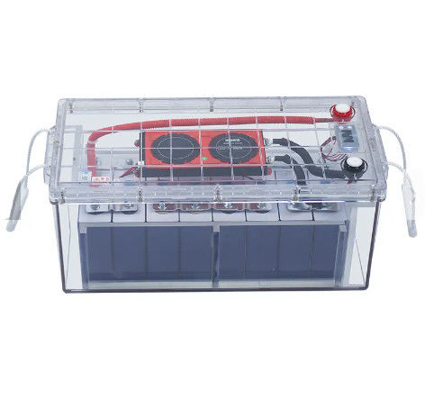 Bateria recarregável de 25,6 V Bateria do carro de golfe do RV Bateria LiFePO4 Akku 12V 24V 100Ah 200Ah Bateria de fosfato de lítio