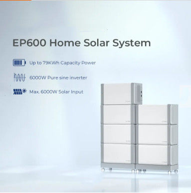 Armazenamento de bateria doméstica estável Multiscene, 5KW-40KW Armazenamento de eletricidade para casa