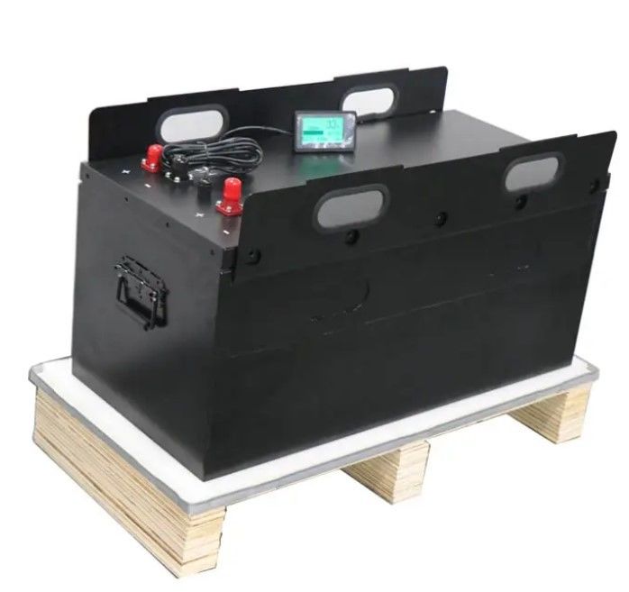 Bateria de íons de lítio de ciclo profundo de alta potência 24V 48V 300Ah Bateria LiFePO4 de empilhadeira