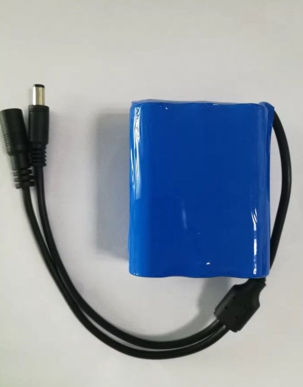 11.1V/12V 2600mAh 18650 bateria de lítio IEC62133 Bateria de robô de vácuo de equipamento médico
