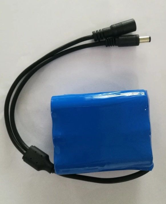 11.1V/12V 2600mAh 18650 bateria de lítio IEC62133 Bateria de robô de vácuo de equipamento médico