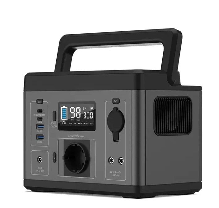 Fabricante 300w 600w 1200w 2200w Lifepo4 Bateria de lítio Sistema de energia exterior Gerador solar Estação de energia portátil