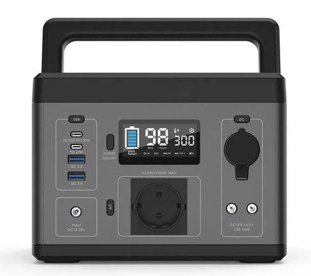 Fabricante 300w 600w 1200w 2200w Lifepo4 Bateria de lítio Sistema de energia exterior Gerador solar Estação de energia portátil