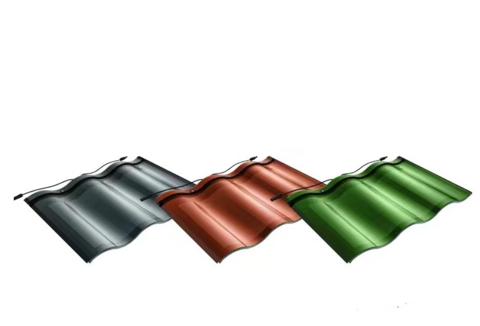 25W 28W 32W Telhado de telhas solares de três arcos para casa
