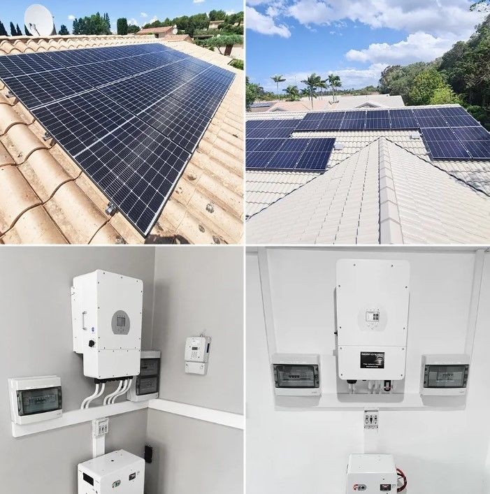 Armazenamento 10000W Sistema de energia solar 120v 240v Fase dividida 8KW 10KW 20KW 30KW 50KW Sistema de energia solar 10 Kw híbrido