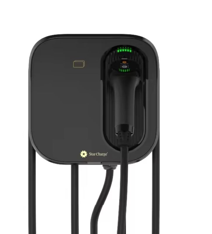 Smart Fast Weatherproof Outdoor Portable EV Car AC Charging Stack com Bateria Estações de Carregamento Montadas na Parede Free Stand