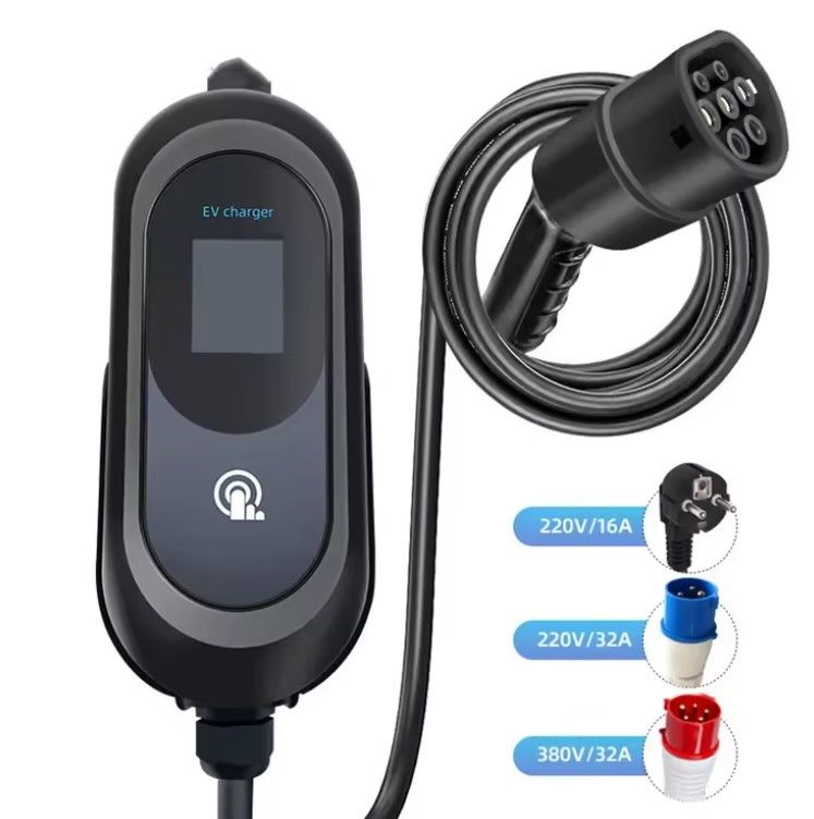 Smart Fast Weatherproof Outdoor Portable EV Car AC Charging Stack com Bateria Estações de Carregamento Montadas na Parede Free Stand