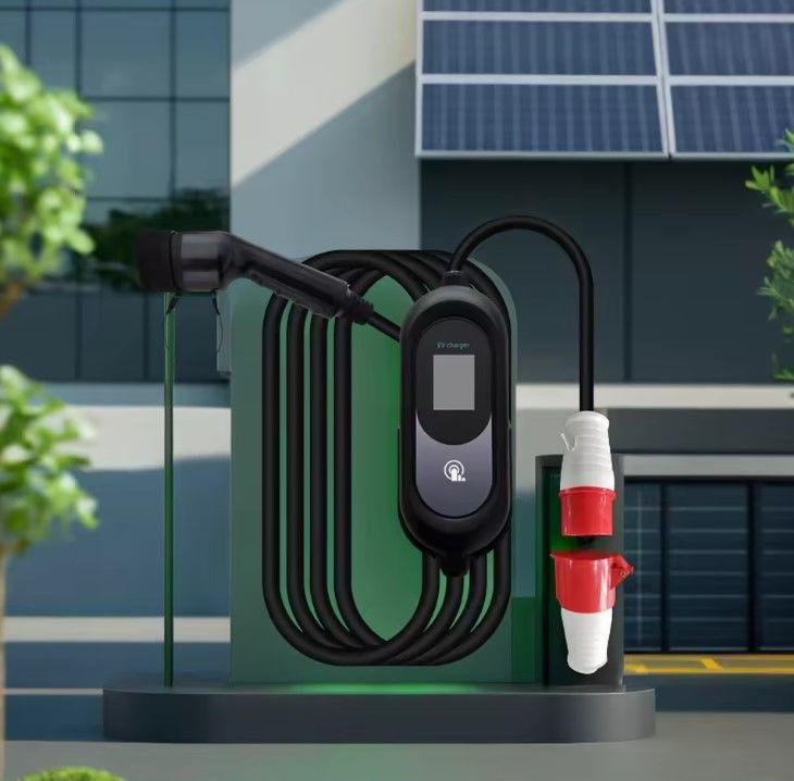 Smart Fast Weatherproof Outdoor Portable EV Car AC Charging Stack com Bateria Estações de Carregamento Montadas na Parede Free Stand
