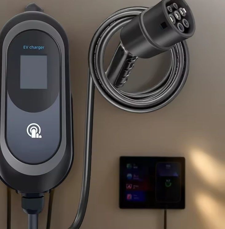 Smart Fast Weatherproof Outdoor Portable EV Car AC Charging Stack com Bateria Estações de Carregamento Montadas na Parede Free Stand